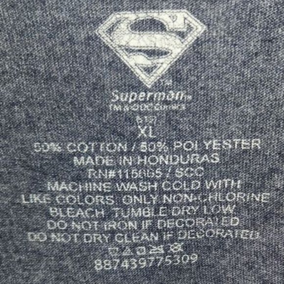 Gray Superman T-Shirt - Picture 2 of 2